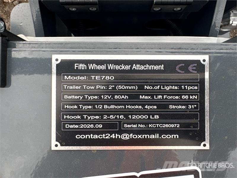 GIYI GY-TE780 Fifth Wheel Wrecker Attachment (Unus Transport - Annet