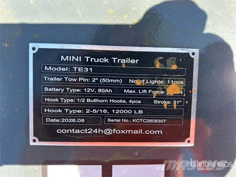 GIYI GY-TE780 Fifth Wheel Wrecker Attachment (Unus Ostale kargo komponente