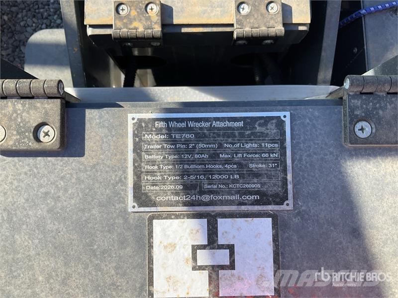 GIYI GY-TE780 Fifth Wheel Wrecker Attachment (Unus Muut