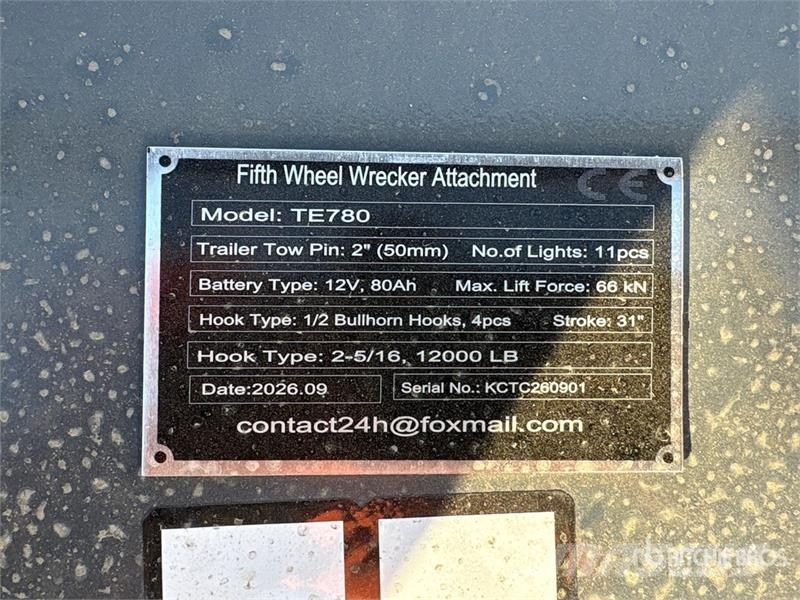  GIYI GY-TE780 Fifth Wheel Wrecker Attachment (Unus Transport Sonstige