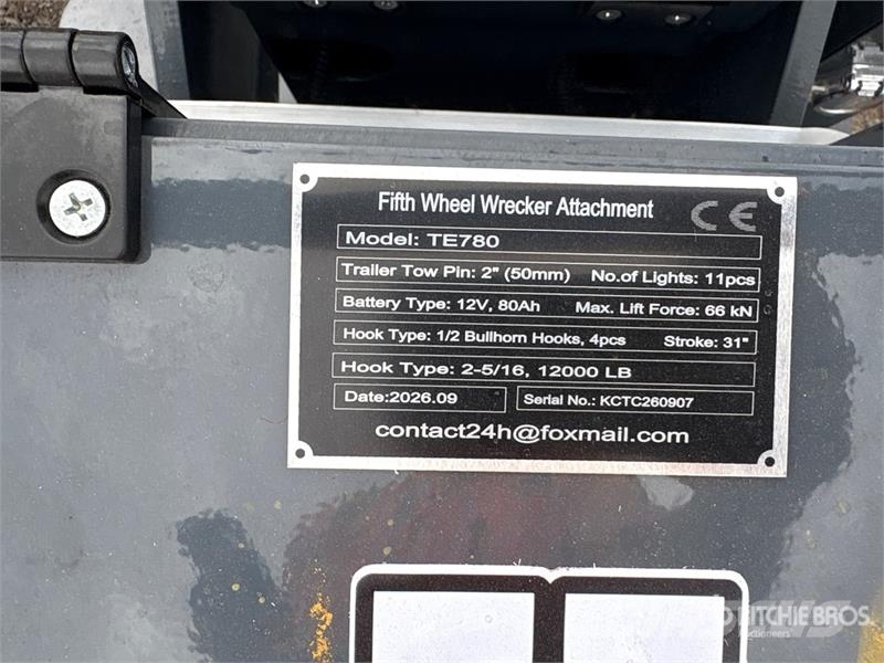 GIYI GY-TE780 Fifth Wheel Wrecker Attachment (Unus Transport - Annet
