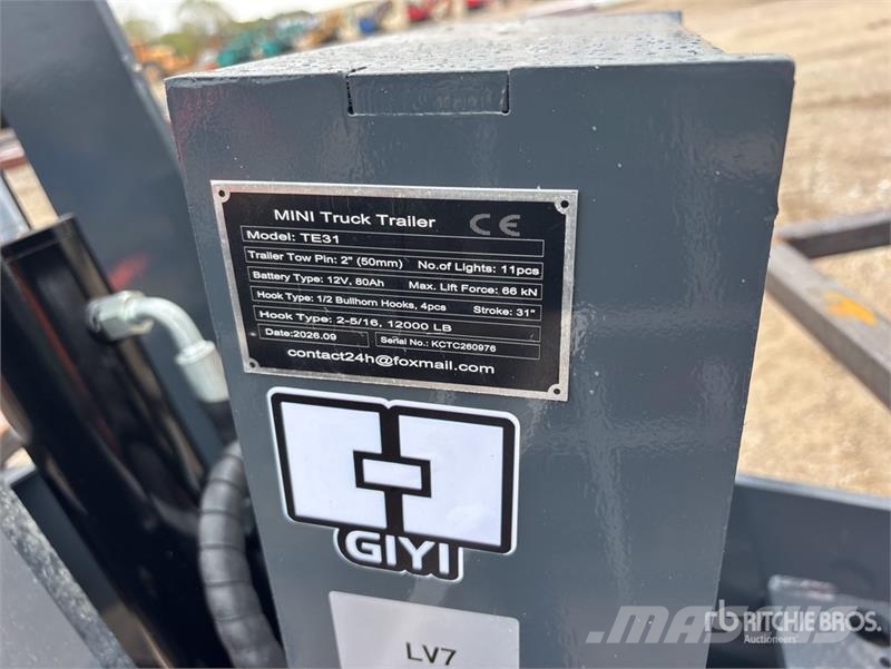  GIYI GY-TE780 Fifth Wheel Wrecker Attachment (Unus Μεταφορές - Άλλα