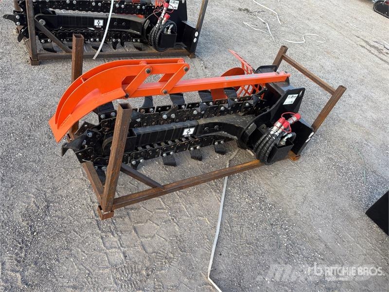  GIYI GY-X39 39 in Mini Skid Steer Trencher (Unused Koparki łańcuchowe