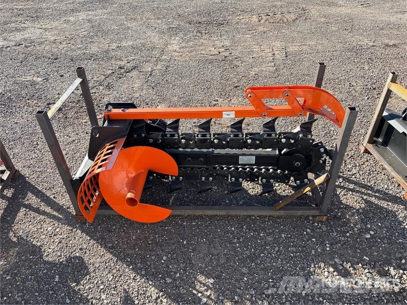 GIYI GY-X39 39 in Mini Skid Steer Trencher (Unused Excavadoras de zanjas