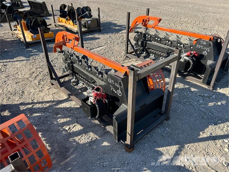 GIYI GY-X39 39 in Mini Skid Steer Trencher (Unused Koparki łańcuchowe