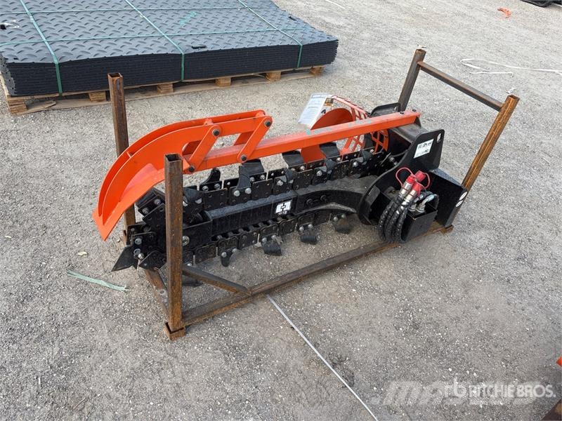 GIYI GY-X39 39 in Mini Skid Steer Trencher (Unused Koparki łańcuchowe