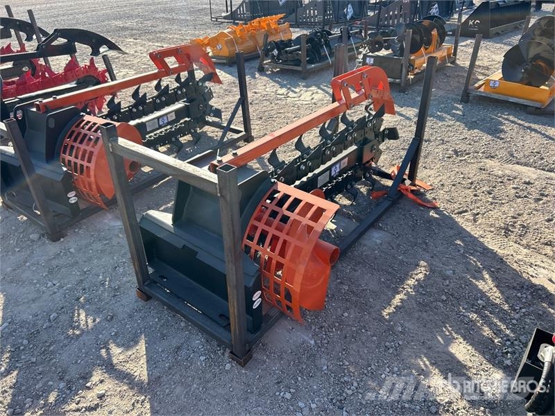 GIYI GY-X39 39 in Mini Skid Steer Trencher (Unused Koparki łańcuchowe