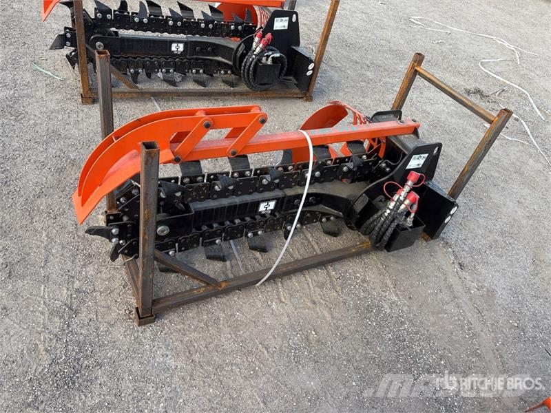  GIYI GY-X39 39 in Mini Skid Steer Trencher (Unused Koparki łańcuchowe