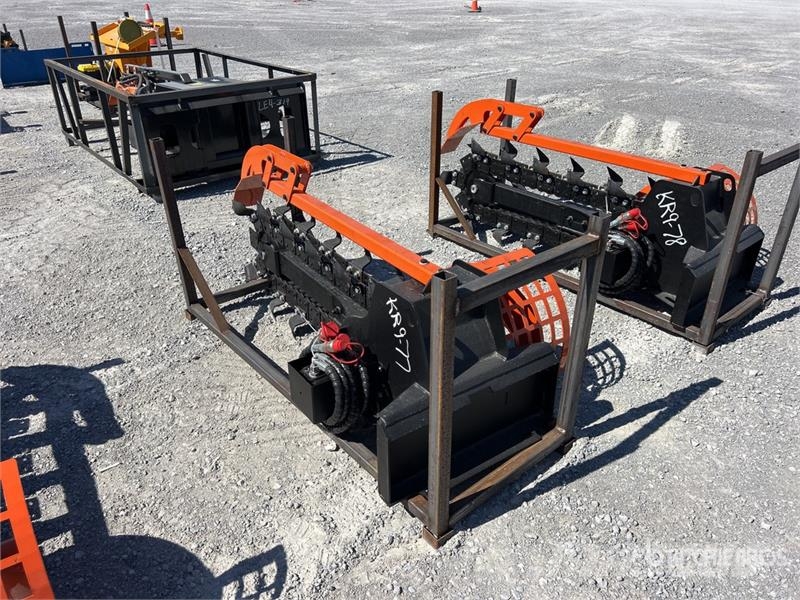 GIYI GY-X39 Mini Mini Skid Steer Trencher (Unused) Trancheuse