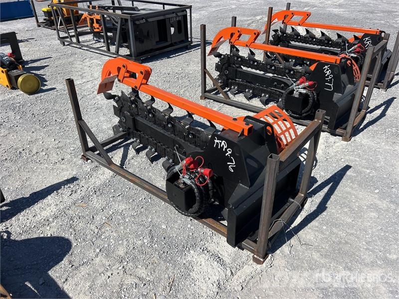 GIYI GY-X39 Mini Mini Skid Steer Trencher (Unused) Trancheuse
