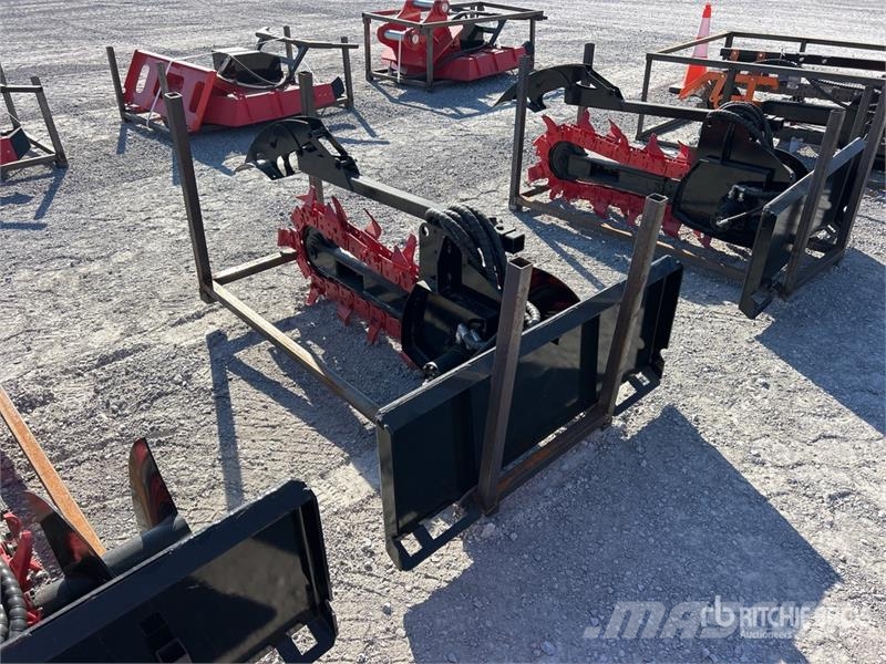  GIYI GY-Y D380 Mini Skid Steer Trencher (Unused) ماكينات حفر خنادق