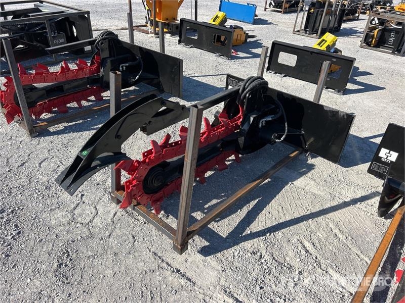  GIYI GY-Y D380 Mini Skid Steer Trencher (Unused) ماكينات حفر خنادق