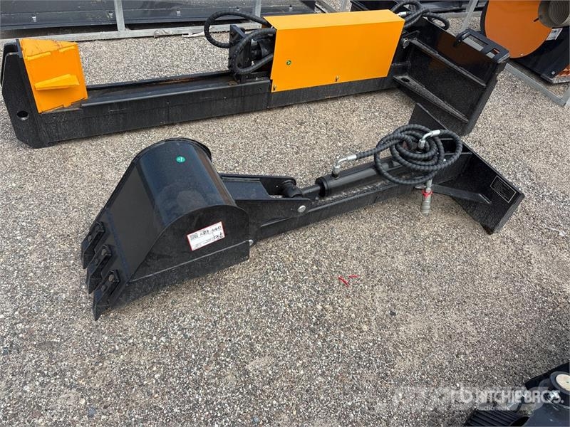  GIYI GY-ZWB Mini Skid Steer Backhoe (Unused) バックホー