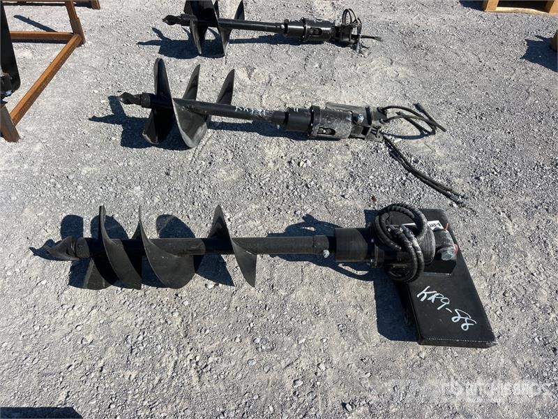 GIYI Mini Skid Steer Auger (Unused) Brocas