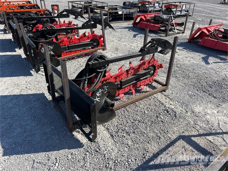 GIYI TC38 Mini Skid Steer Trencher (Unused) Rovokopači freze za kanale Trenčeri