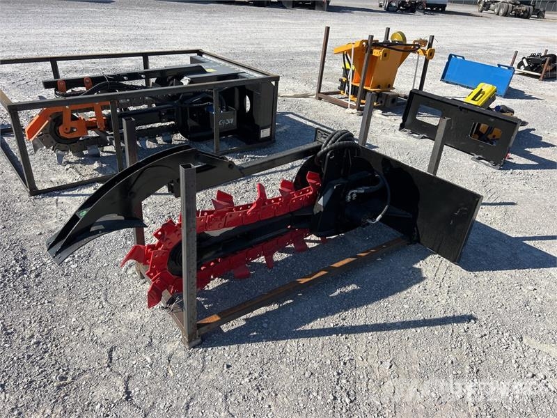 GIYI TC38 Mini Skid Steer Trencher (Unused) Rovokopači freze za kanale Trenčeri