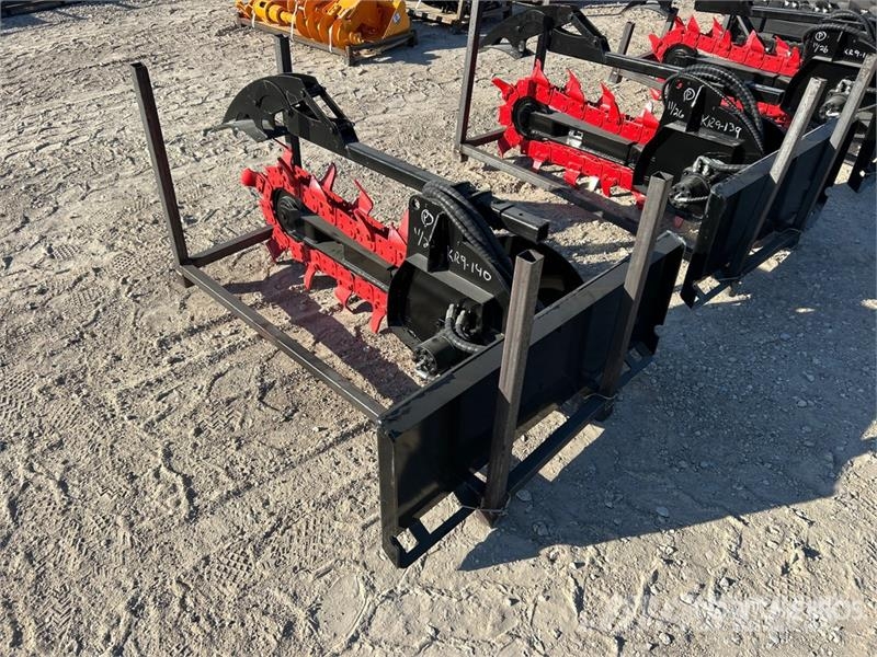 GIYI TC38 Skid Steer Trencher (Unused) Koparki łańcuchowe