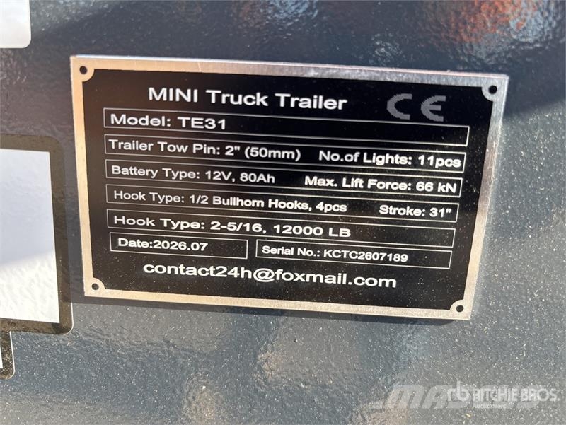  GIYI TE31 Fifth Wheel Wrecker Attachment (Unused) Ostale kargo komponente