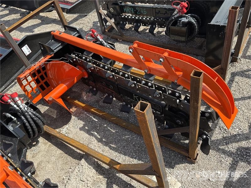  GIYI X380 38 in Mini Skid Steer Trencher (Unused) Freze za kopanje jarkov Trenčerji