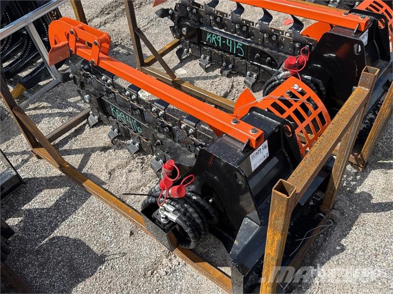  GIYI X380 38 in Mini Skid Steer Trencher (Unused) Freze za kopanje jarkov Trenčerji