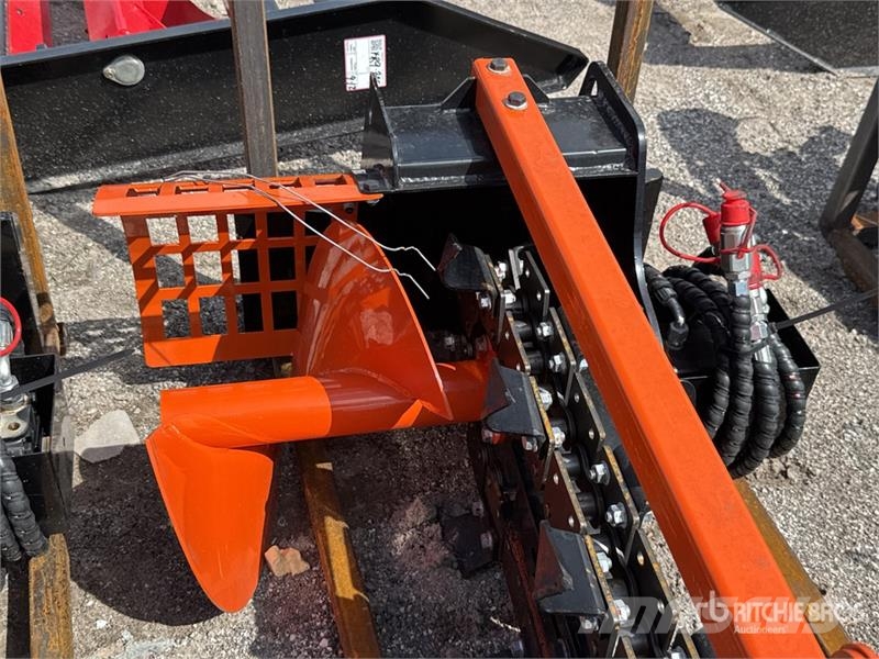  GIYI X380 38 in Mini Skid Steer Trencher (Unused) Freze za kopanje jarkov Trenčerji