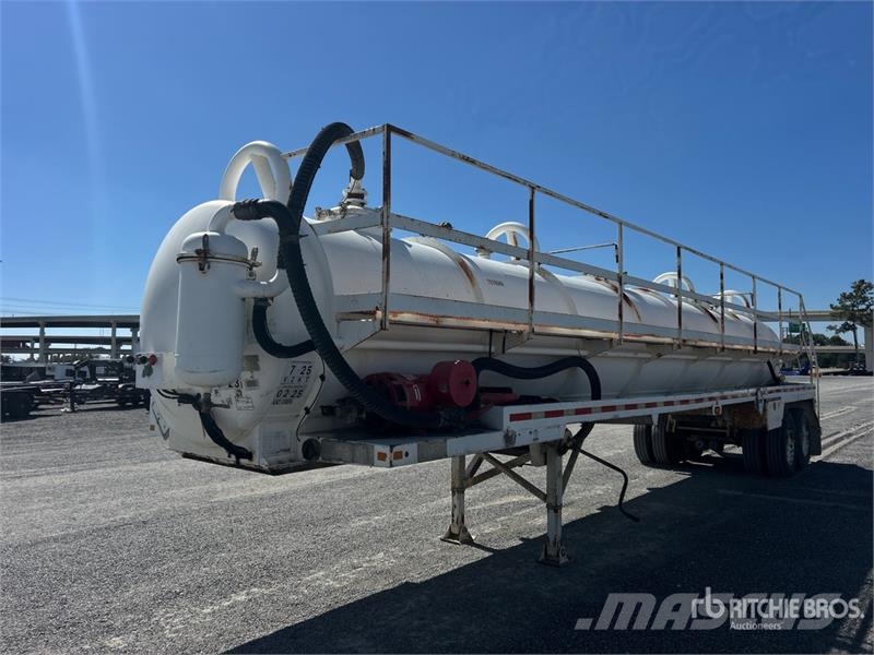 Global Vacuum Systems 130 bbl T/A Vacuum Tanker Tr Remorque citerne