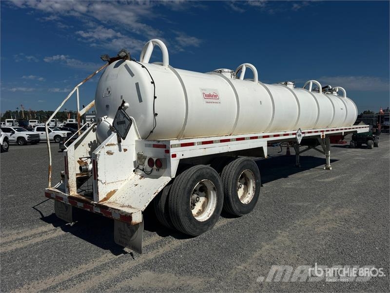 Global Vacuum Systems 130 bbl T/A Vacuum Tanker Tr Remorque citerne