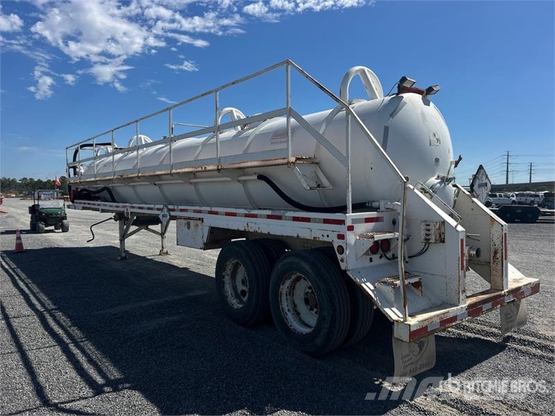 Global Vacuum Systems 130 bbl T/A Vacuum Tanker Tr Remorque citerne