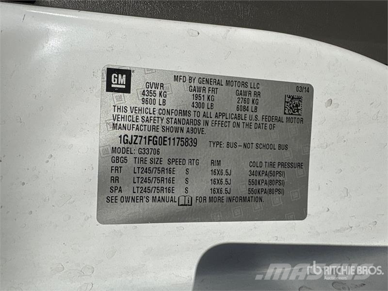 GMC Savana 3500 Dostavna vozila / kombiji