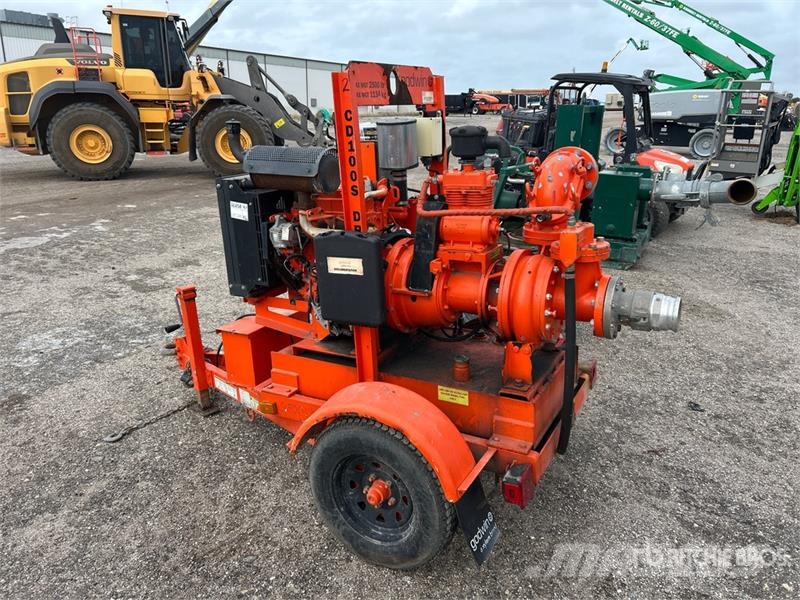 Godwin CD100S Trailer-Mounted Water Pump Vodné čerpadlá