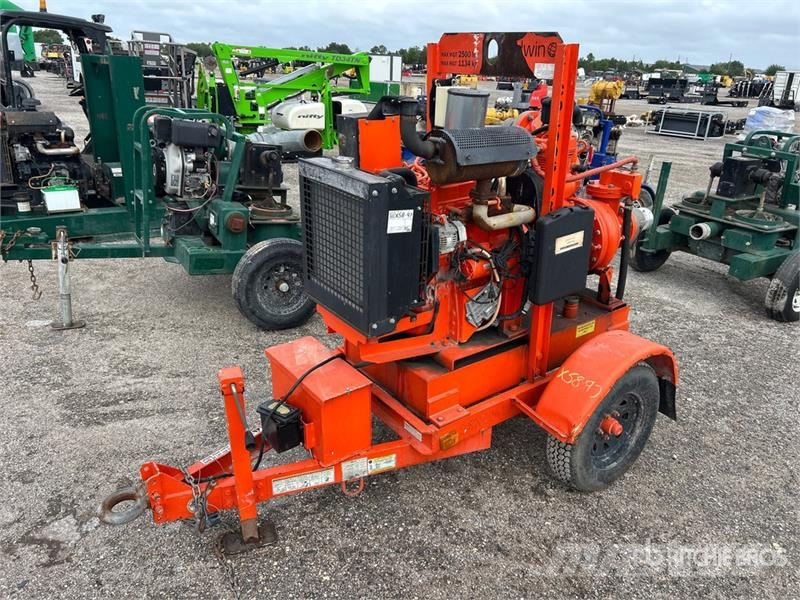 Godwin CD100S Trailer-Mounted Water Pump Vodné čerpadlá