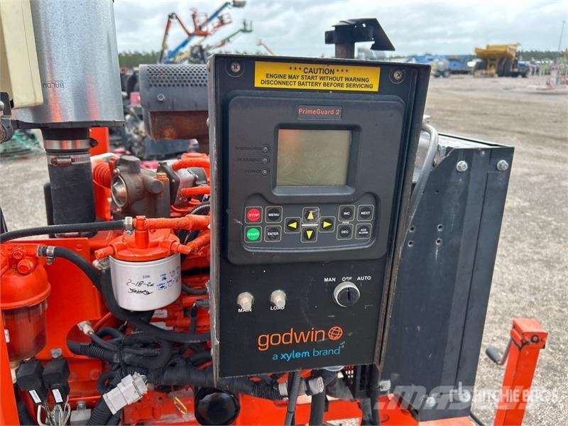 Godwin CD100S Trailer-Mounted Water Pump Vodné čerpadlá
