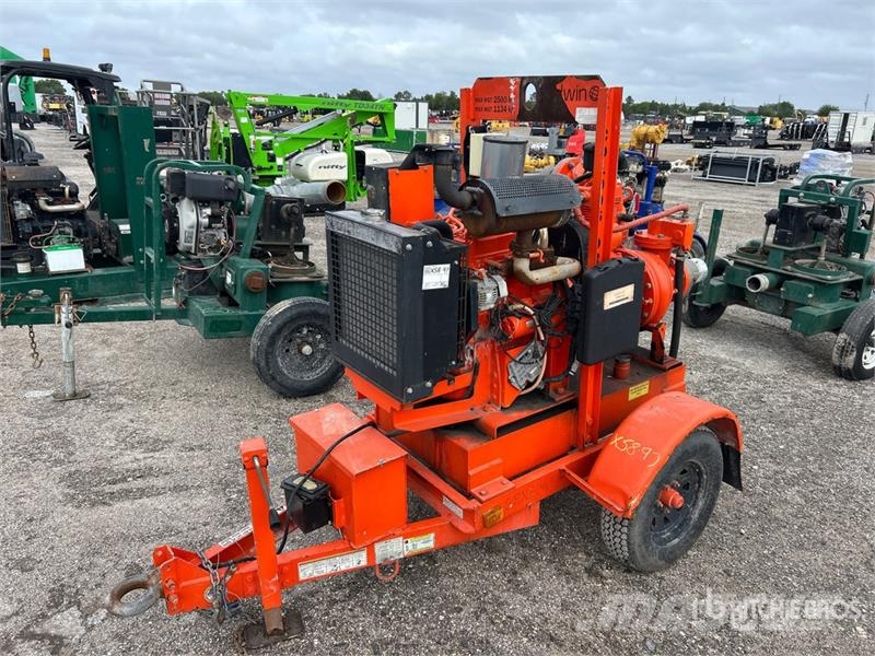 Godwin CD100S Trailer-Mounted Water Pump Vodné čerpadlá