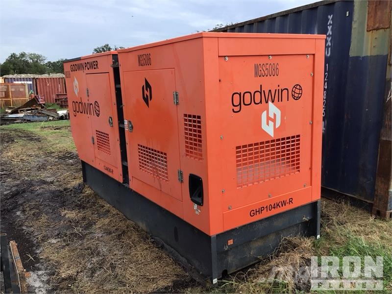 Godwin GHP104KW-R 90 kW Skid-Mounted Generator Set Generatori diesel