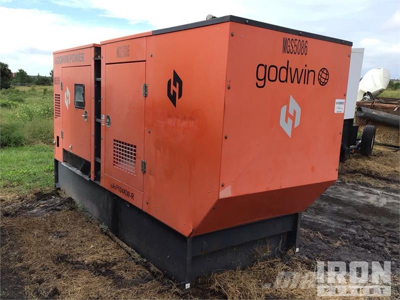 Godwin GHP104KW-R 90 kW Skid-Mounted Generator Set Generatori diesel