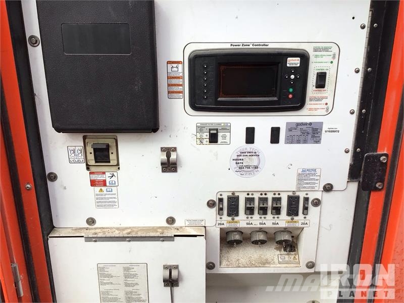 Godwin GHP104KW-R 90 kW Skid-Mounted Generator Set Generatori diesel
