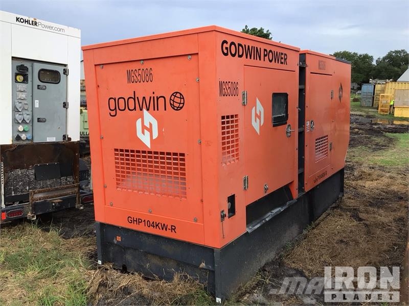 Godwin GHP104KW-R 90 kW Skid-Mounted Generator Set Generatori diesel