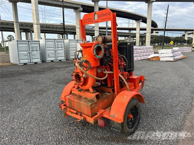 Godwin SD150M Trailer-Mounted Water Pump Гидронасосы