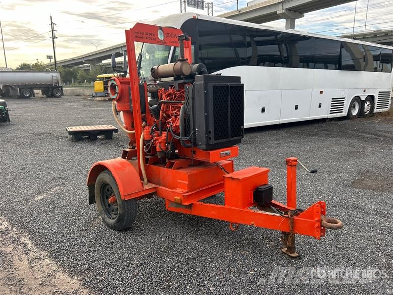 Godwin SD150M Trailer-Mounted Water Pump Гидронасосы