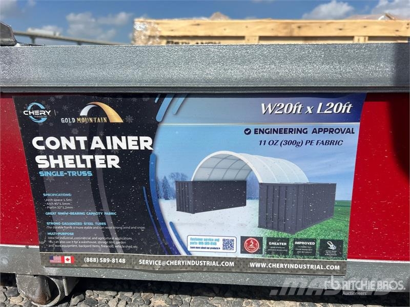 Gold Mountain C2020-300gsm PE 20 ft x 20 ft Dome C Construcción - Otros