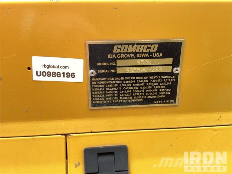 Gomaco 9500 Trimmer and Placer 其他