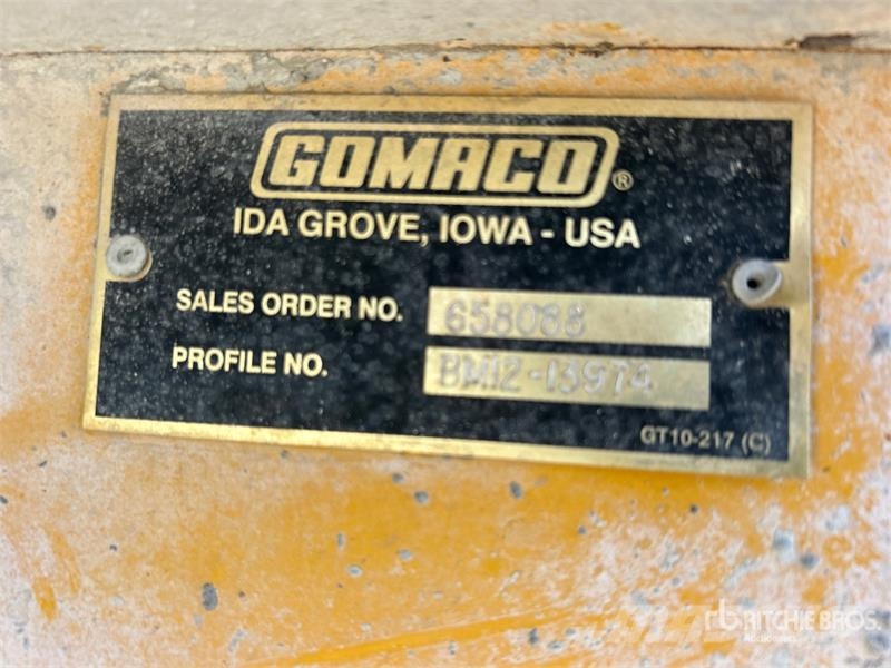 Gomaco BM12-13974 Barrier Mold Profile-BM12-13974 Concret Concrete accessories
