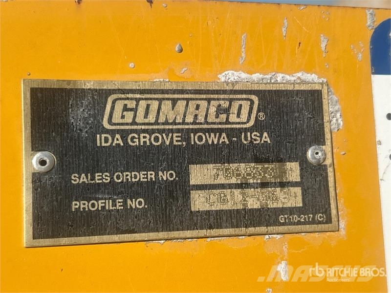 Gomaco CG12-266 Barrier Mold Profile-CG12-066 Concrete Fo 混凝土配件