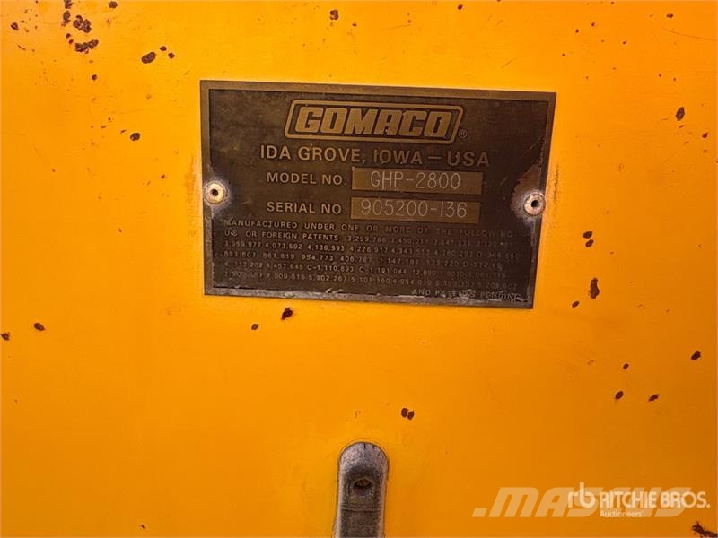 Gomaco GHP2800 Бетоноукладчики