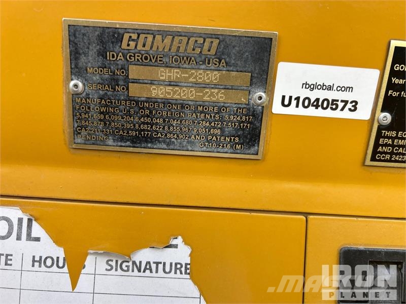 Gomaco GHP2800 Strassenfertiger
