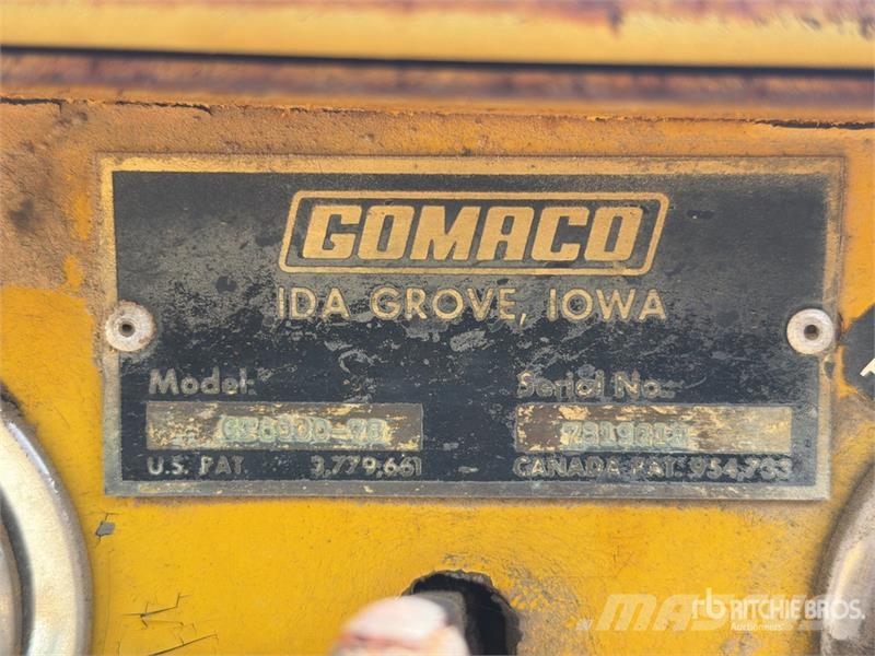 Gomaco GT 60078 Slip Form Paver Betoonilaoturid