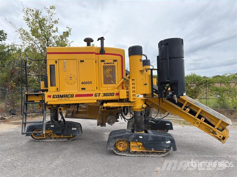 Gomaco GT3600 Curb and Gutter Machine Accesorios