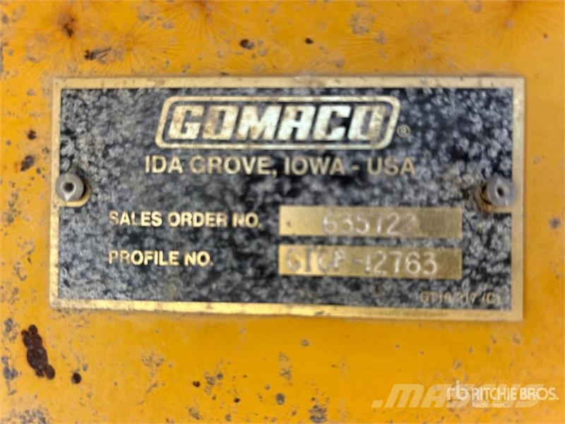 Gomaco GTCP-12763 Concrete Forms Concrete accessories