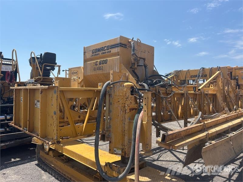 Gomaco TC600 Texture Cure Machine Pripomočki za betonska dela