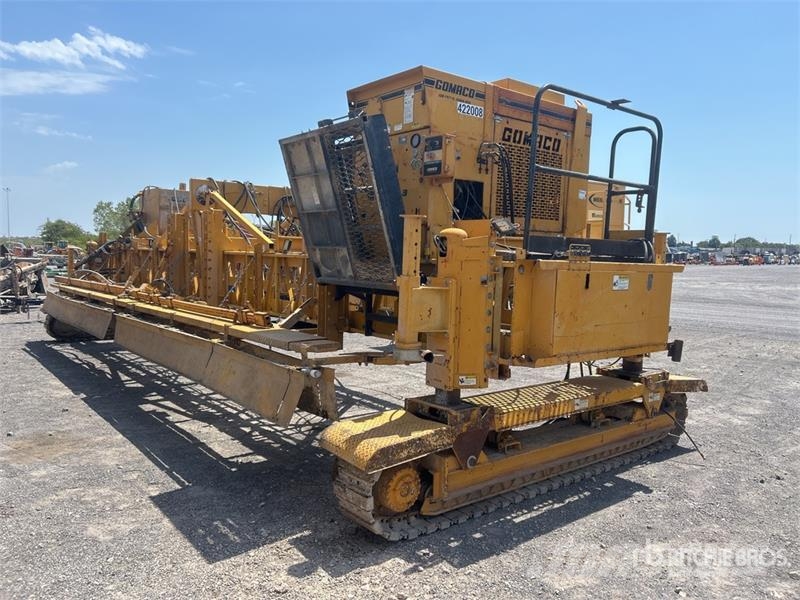 Gomaco TC600 Texture Cure Machine Pripomočki za betonska dela